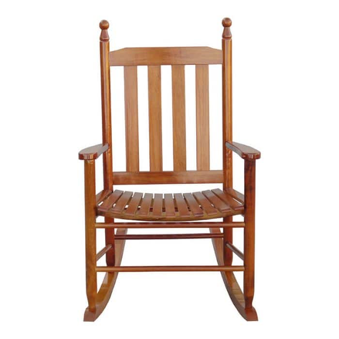 indoor adult heavy wood rocking chair wholesale